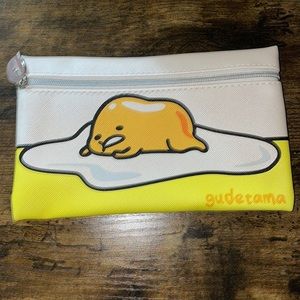 Ipsy Cosmetic Case * 7.5" x 4.5" * gudetama yellow egg‎